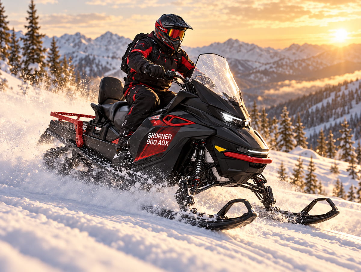 Снегоход SHORNER Alpine 900 AOX фото 1