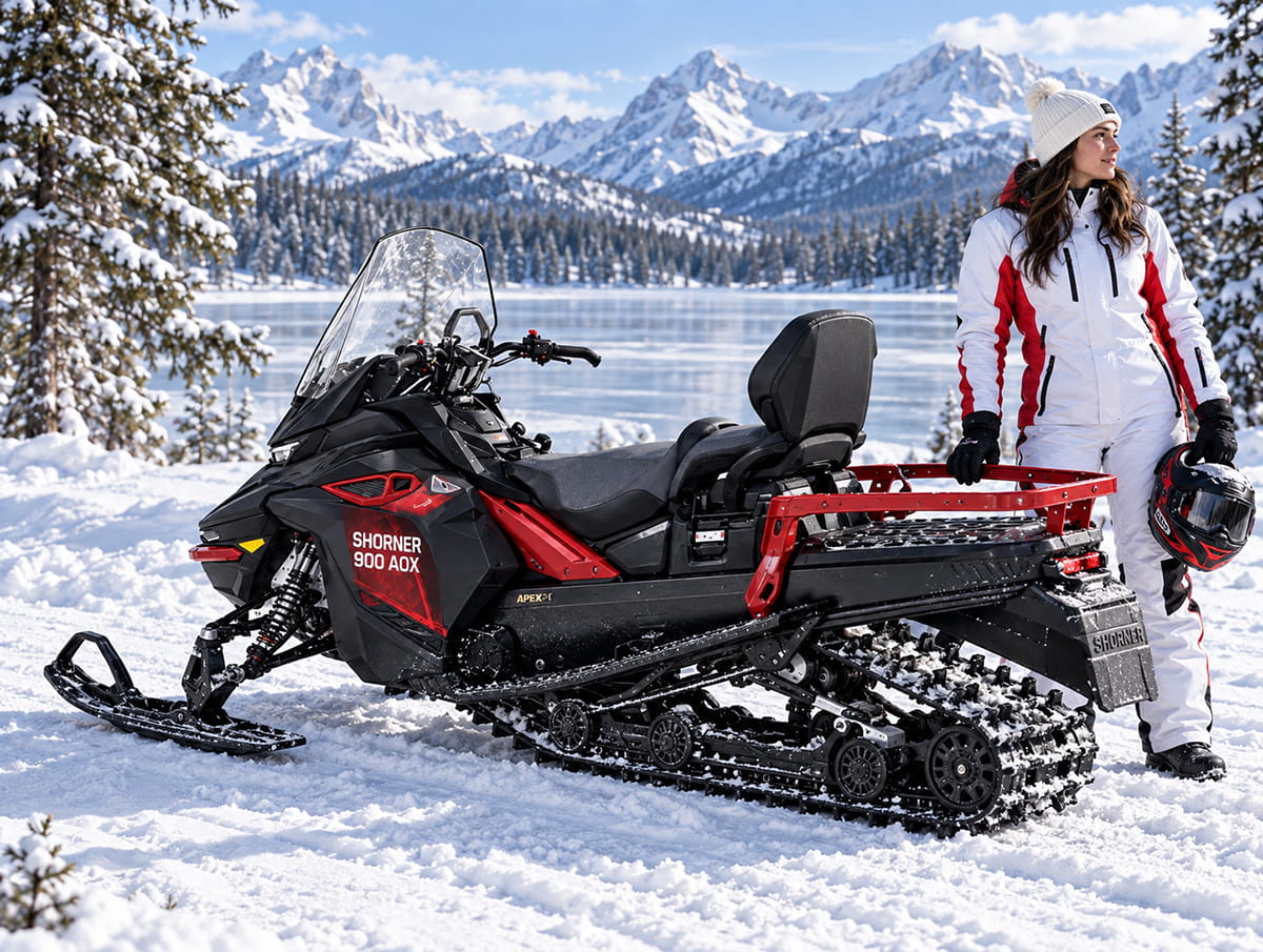 Снегоход SHORNER Alpine 900 AOX фото 4