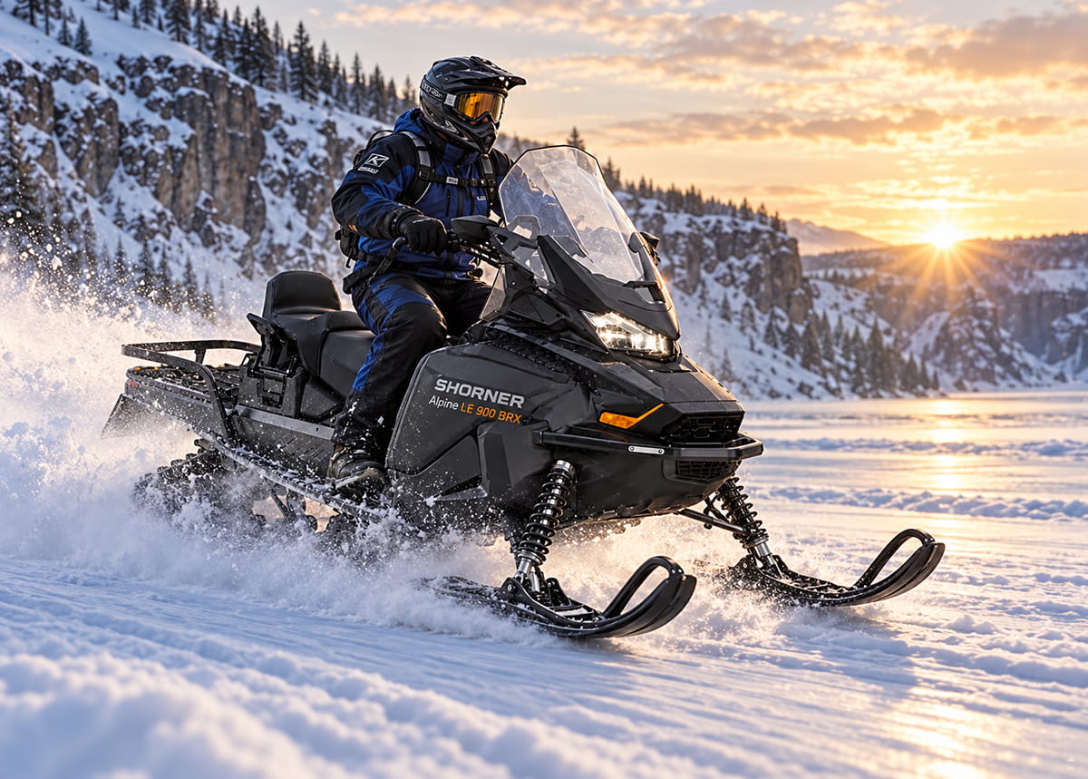 Снегоход SHORNER Alpine LE 900 BRX фото 1