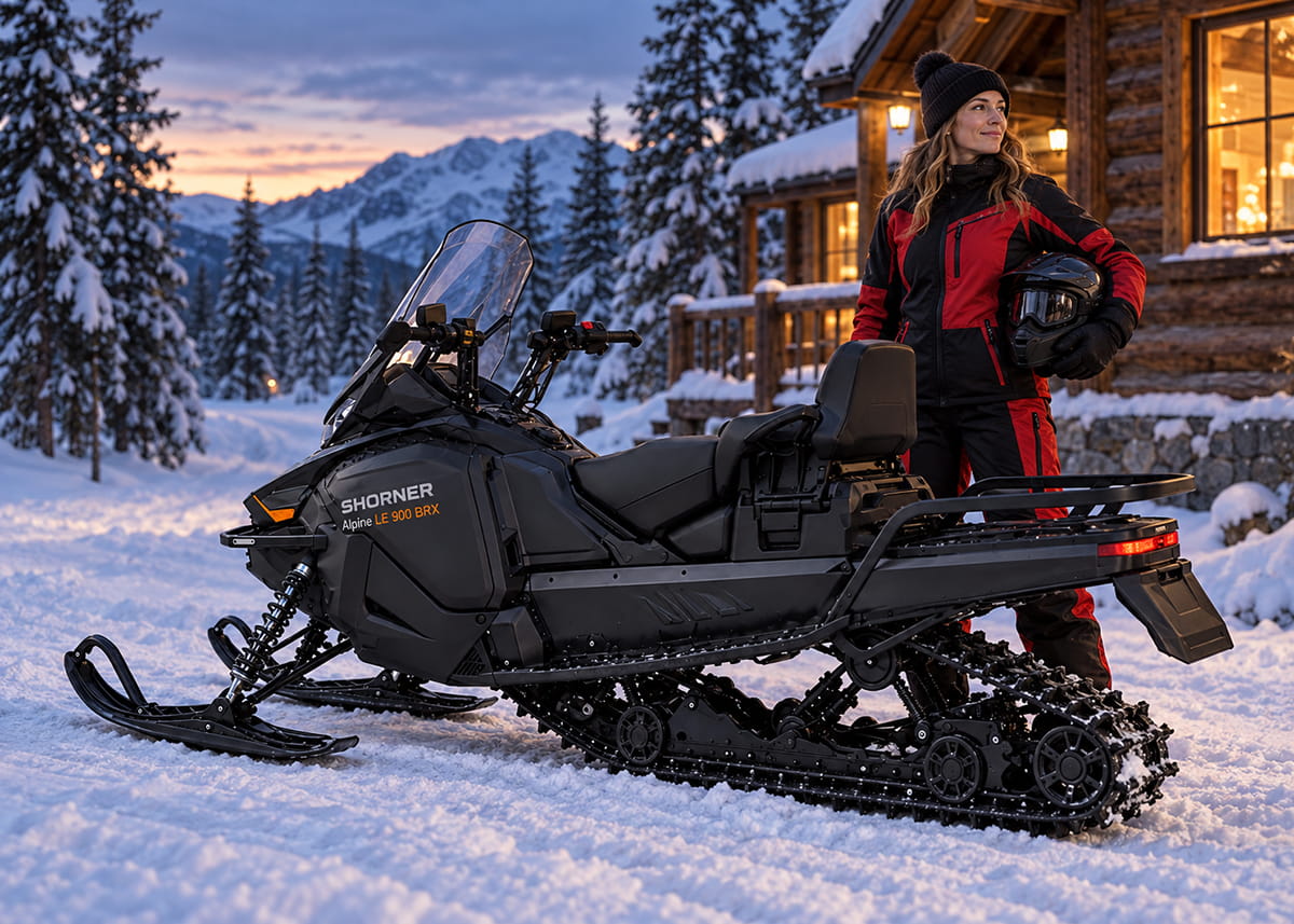 Снегоход SHORNER Alpine LE 900 BRX фото 4