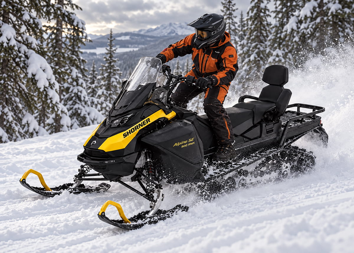 Снегоход SHORNER Alpine SE 900 BRX фото 1