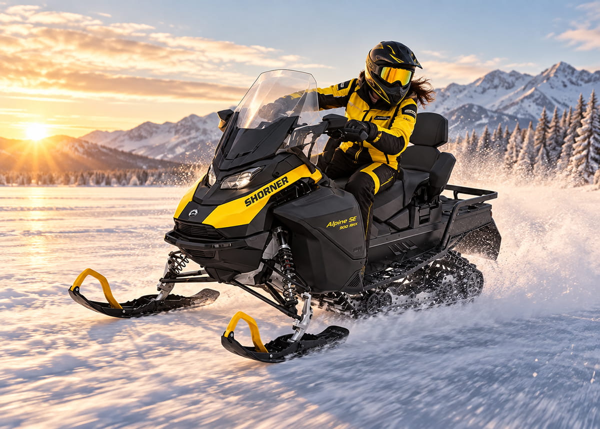 Снегоход SHORNER Alpine SE 900 BRX фото 3