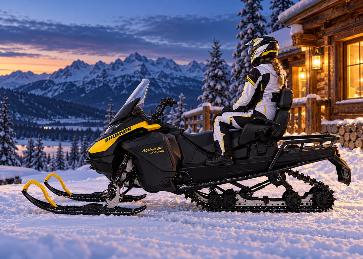 Снегоход SHORNER Alpine SE 900 BRX фото 4