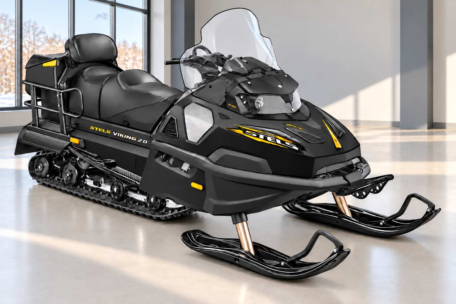 Снегоход STELS ВИКИНГ SV600T LUX V3.0 K01 SWT CVTECH купить в Брянске