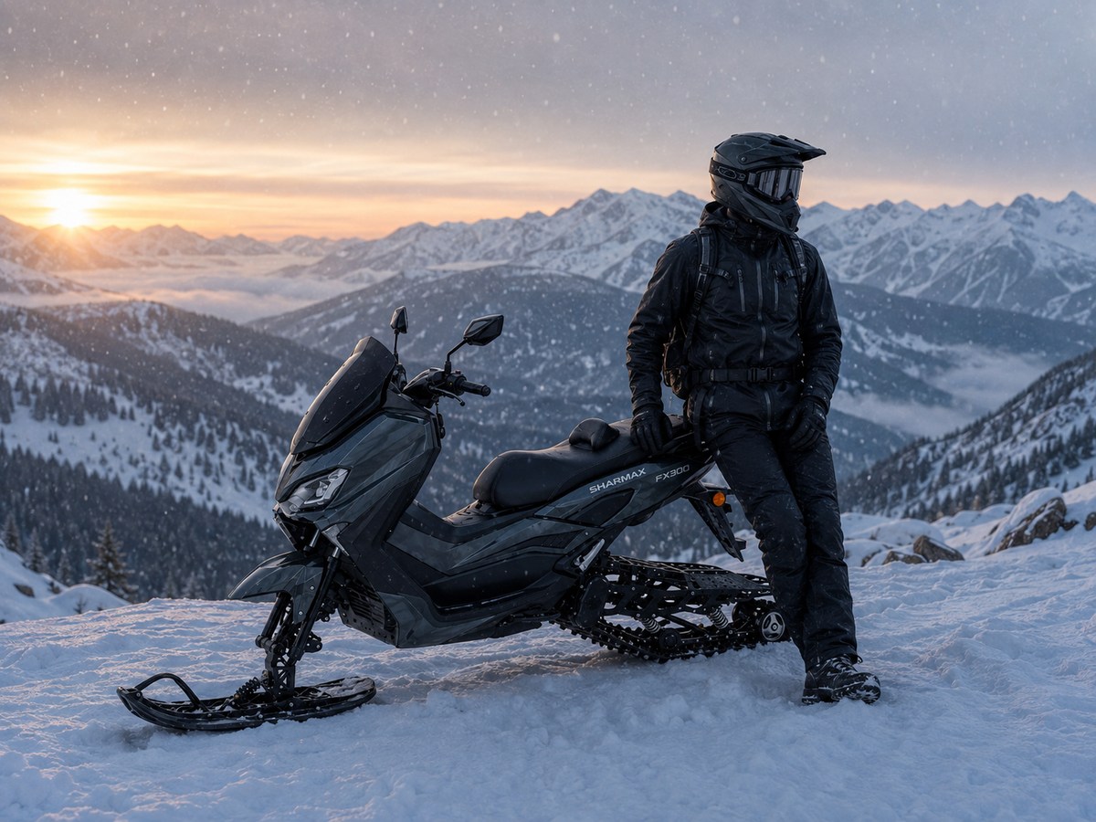 Снегоход Сноу Байк SHARMAX FX 300 Snow Pro фото 12