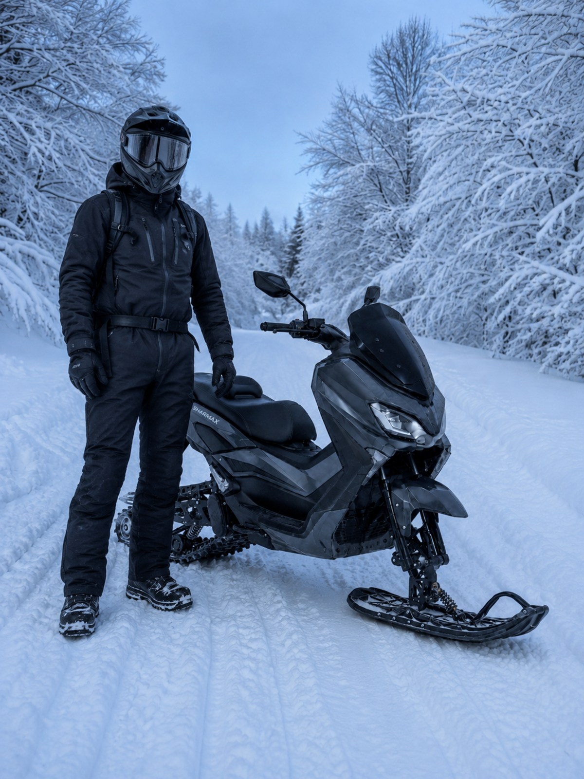 Снегоход Сноу Байк SHARMAX FX 300 Snow Pro фото 13