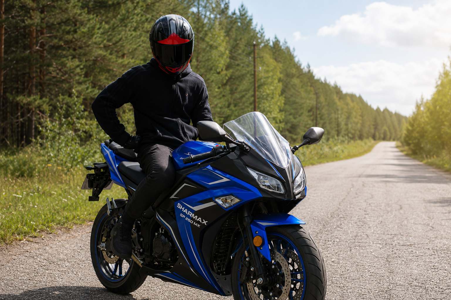 Мотоцикл SHARMAX GP 250 MX фото 8