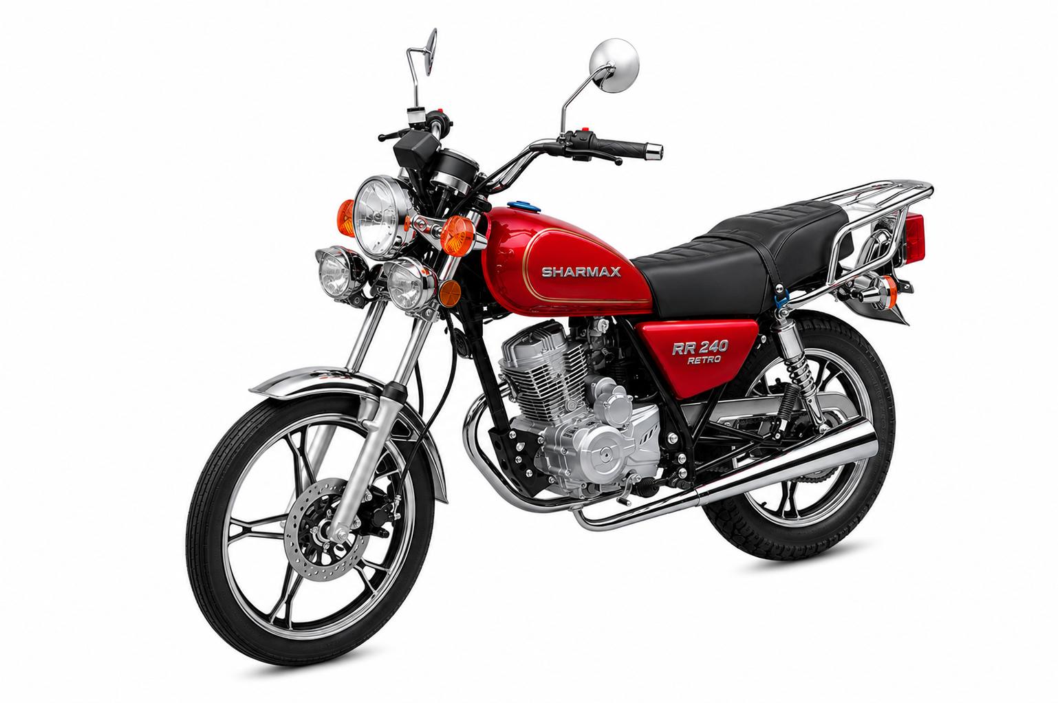 Мотоцикл SHARMAX RR 240 RETRO фото 2