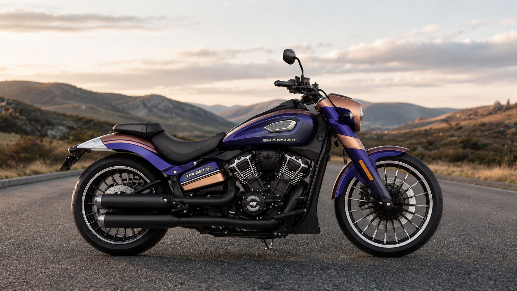 Мотоцикл SHARMAX RR 681 V CVT фото 5