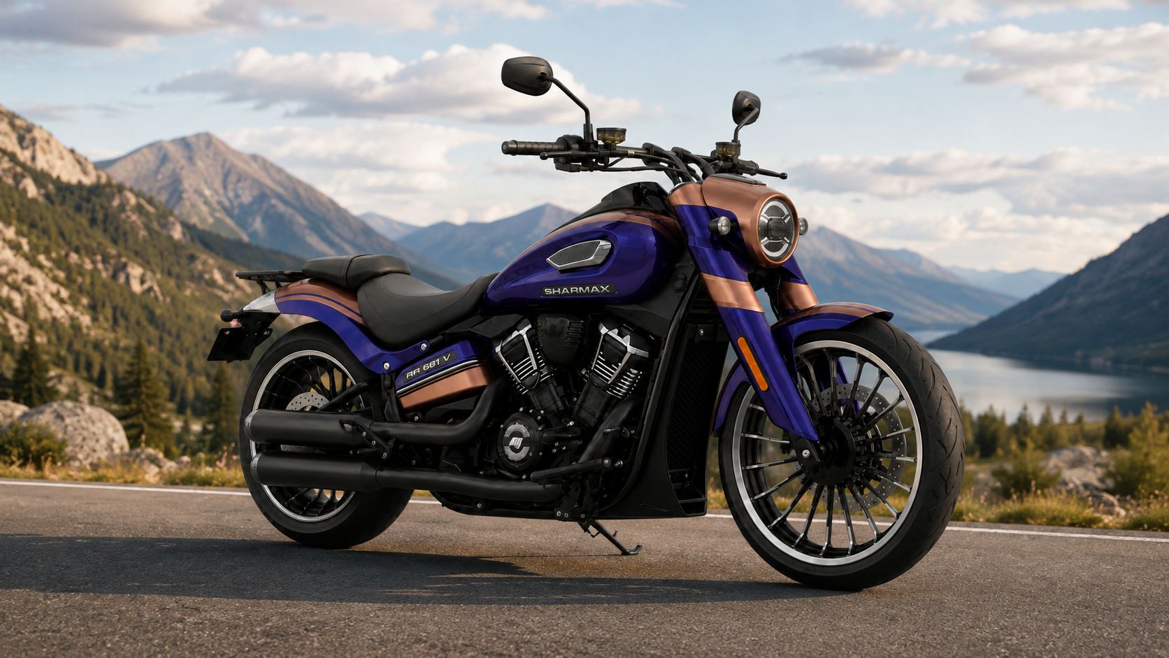 Мотоцикл SHARMAX RR 681 V CVT фото 6