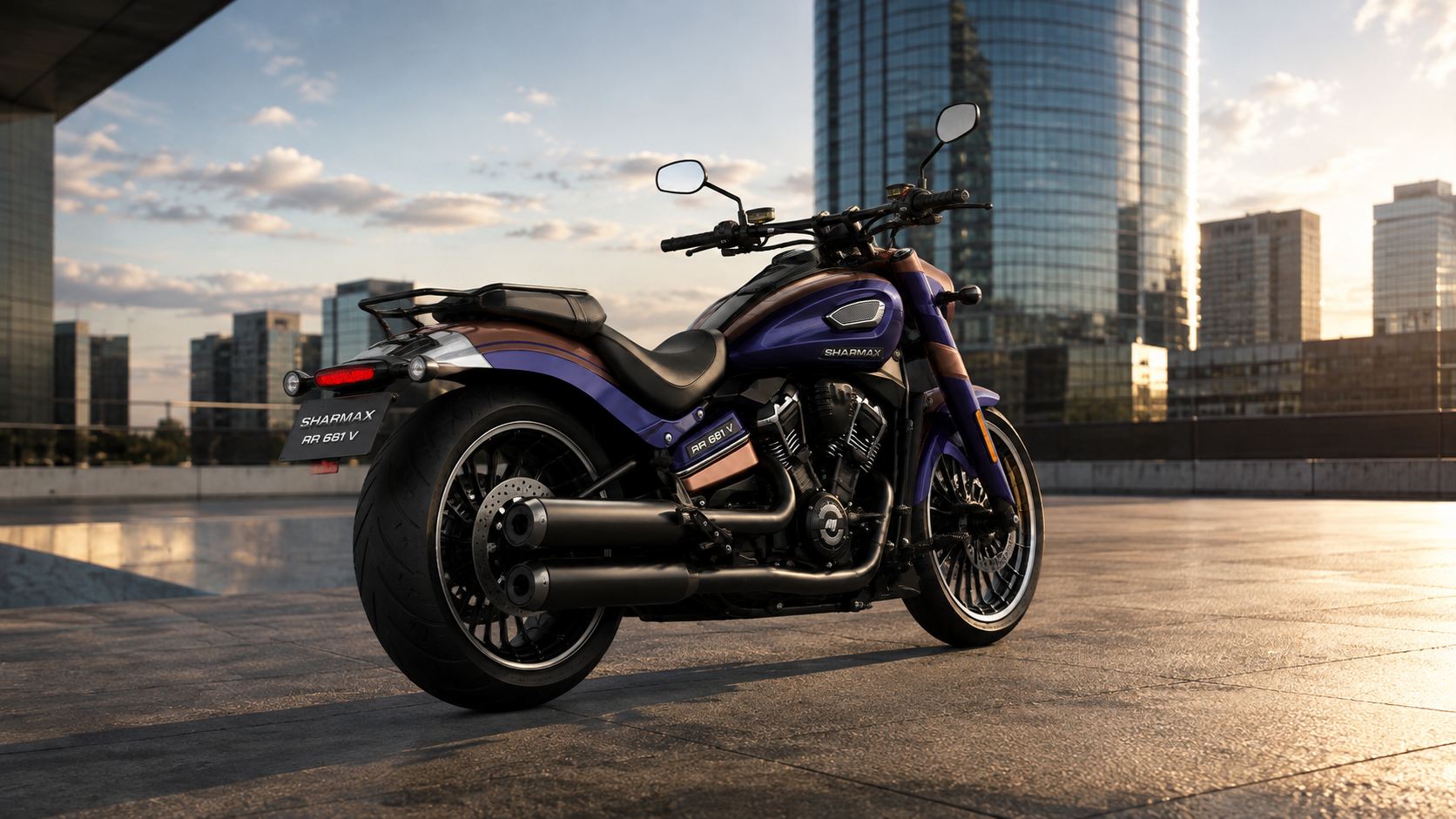 Мотоцикл SHARMAX RR 681 V CVT фото 7
