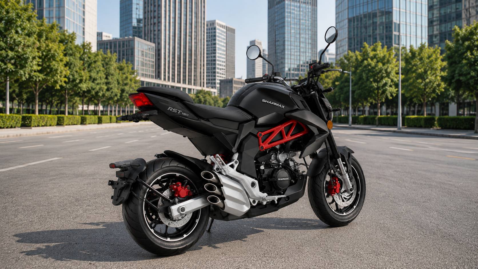 Мотоцикл SHARMAX RST 150 MINI фото 7