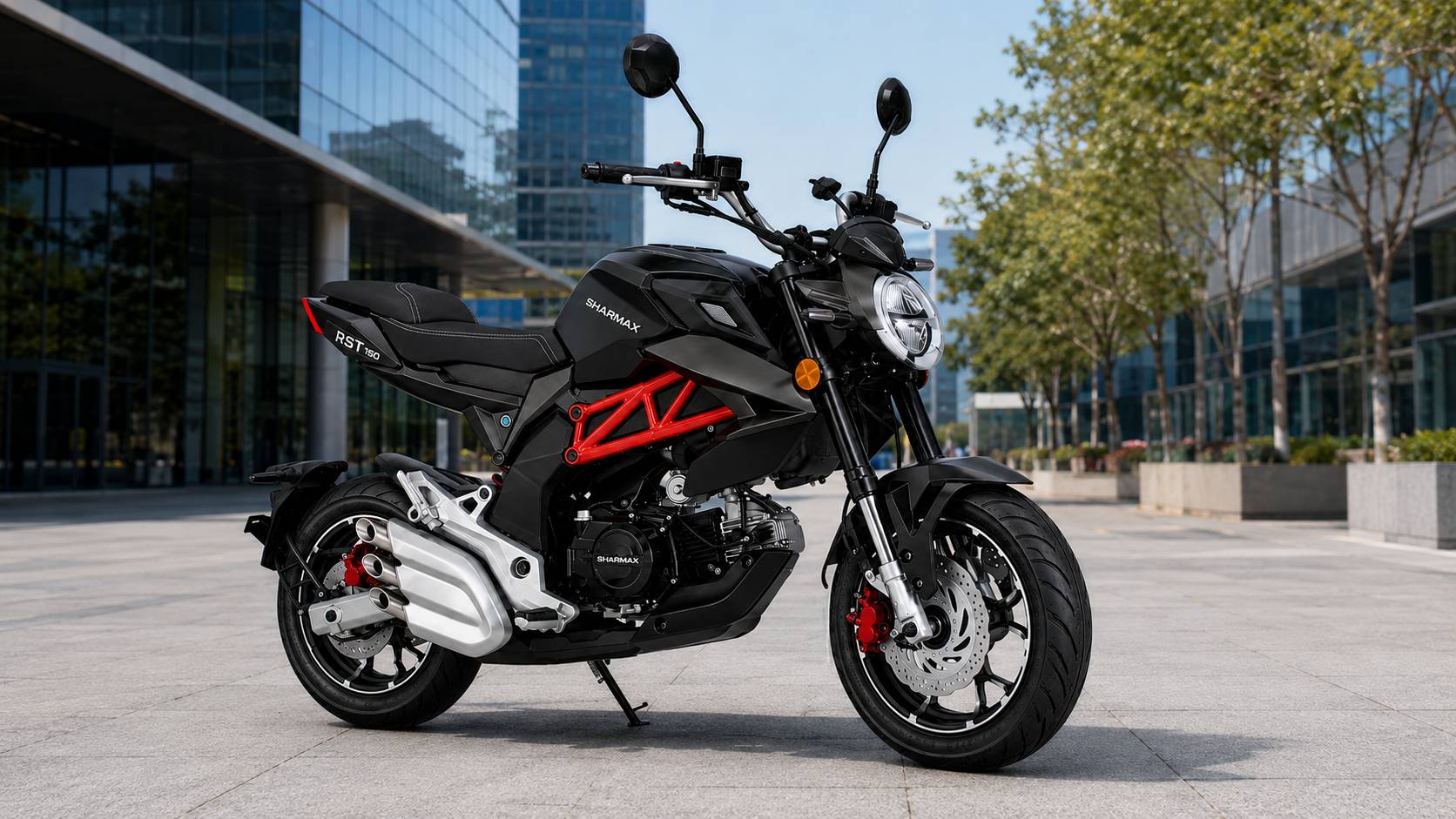 Мотоцикл SHARMAX RST 150 MINI фото 8