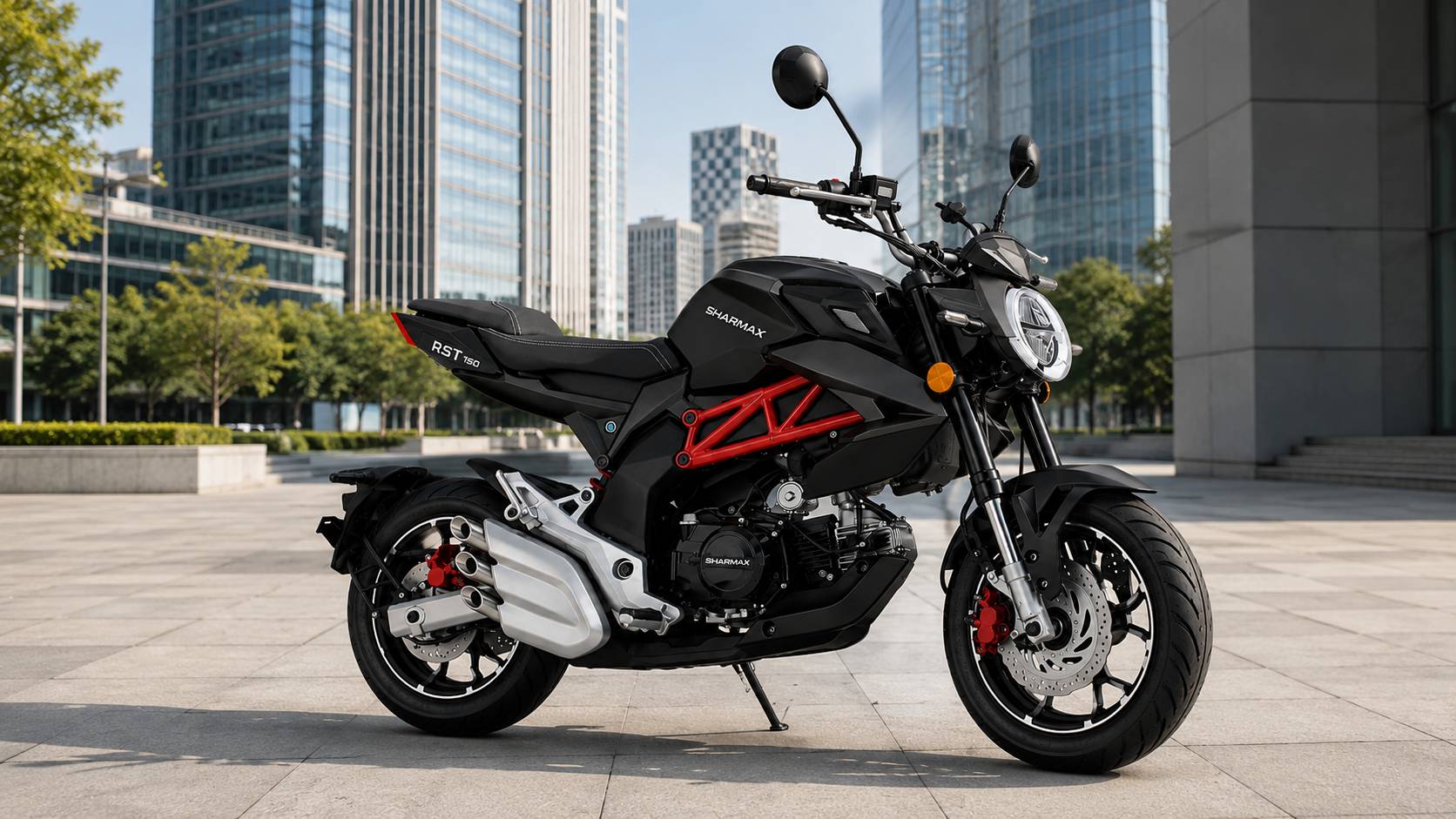 Мотоцикл SHARMAX RST 150 MINI фото 9