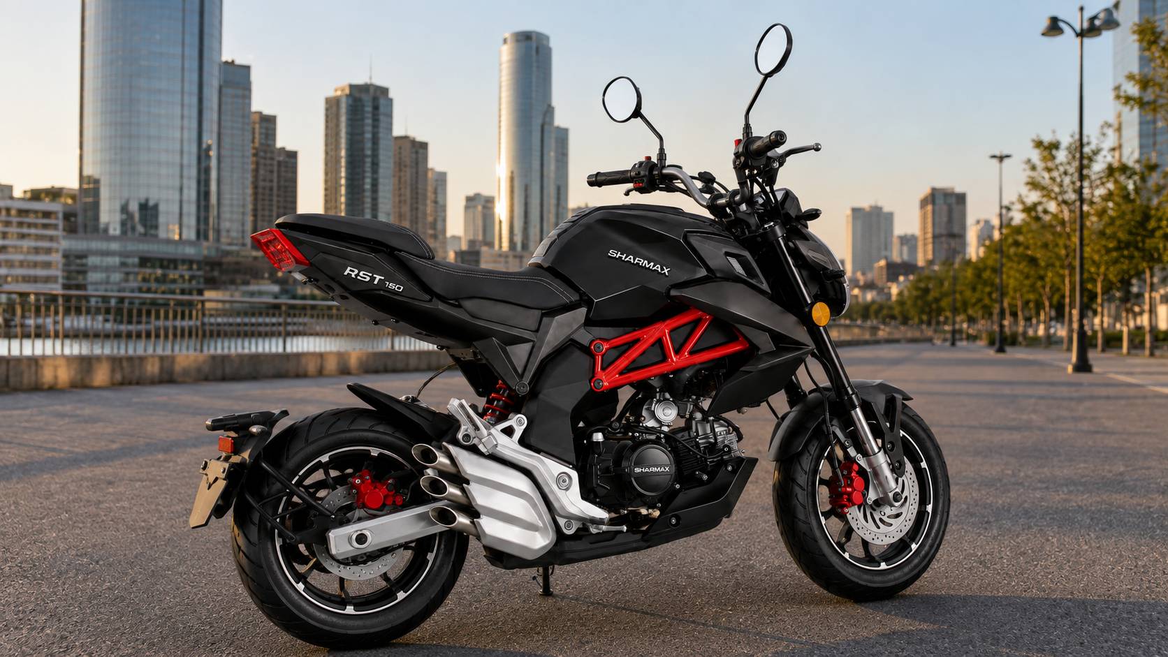 Мотоцикл SHARMAX RST 150 MINI фото 10