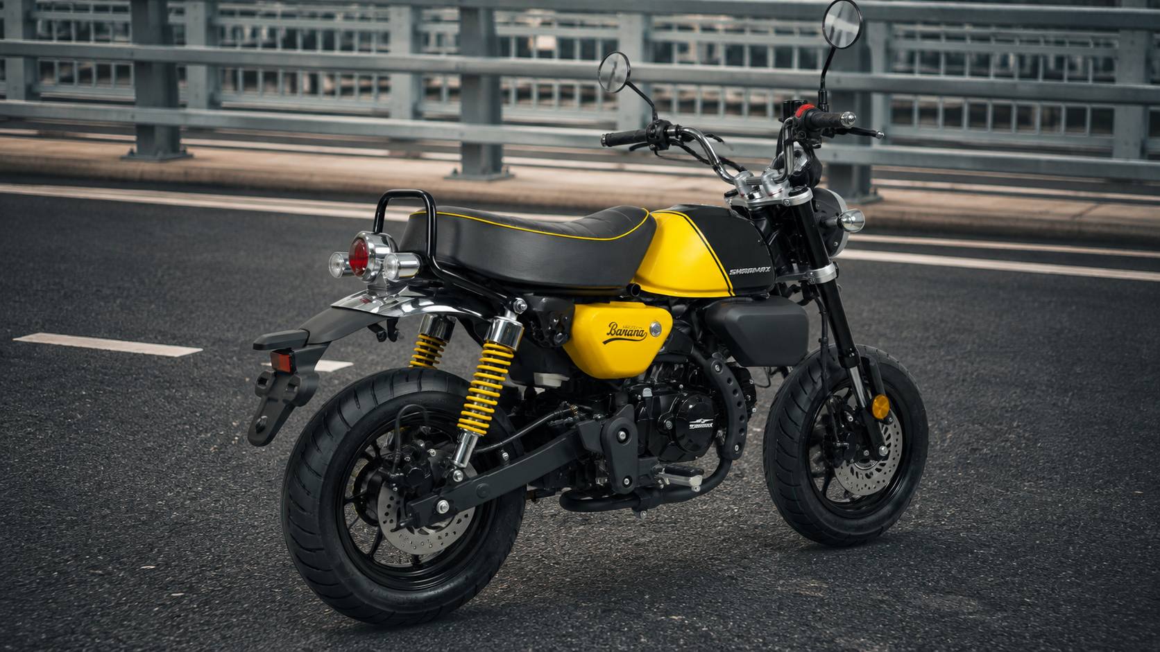 Мотоцикл SHARMAX RST Mini Banana 140 фото 8