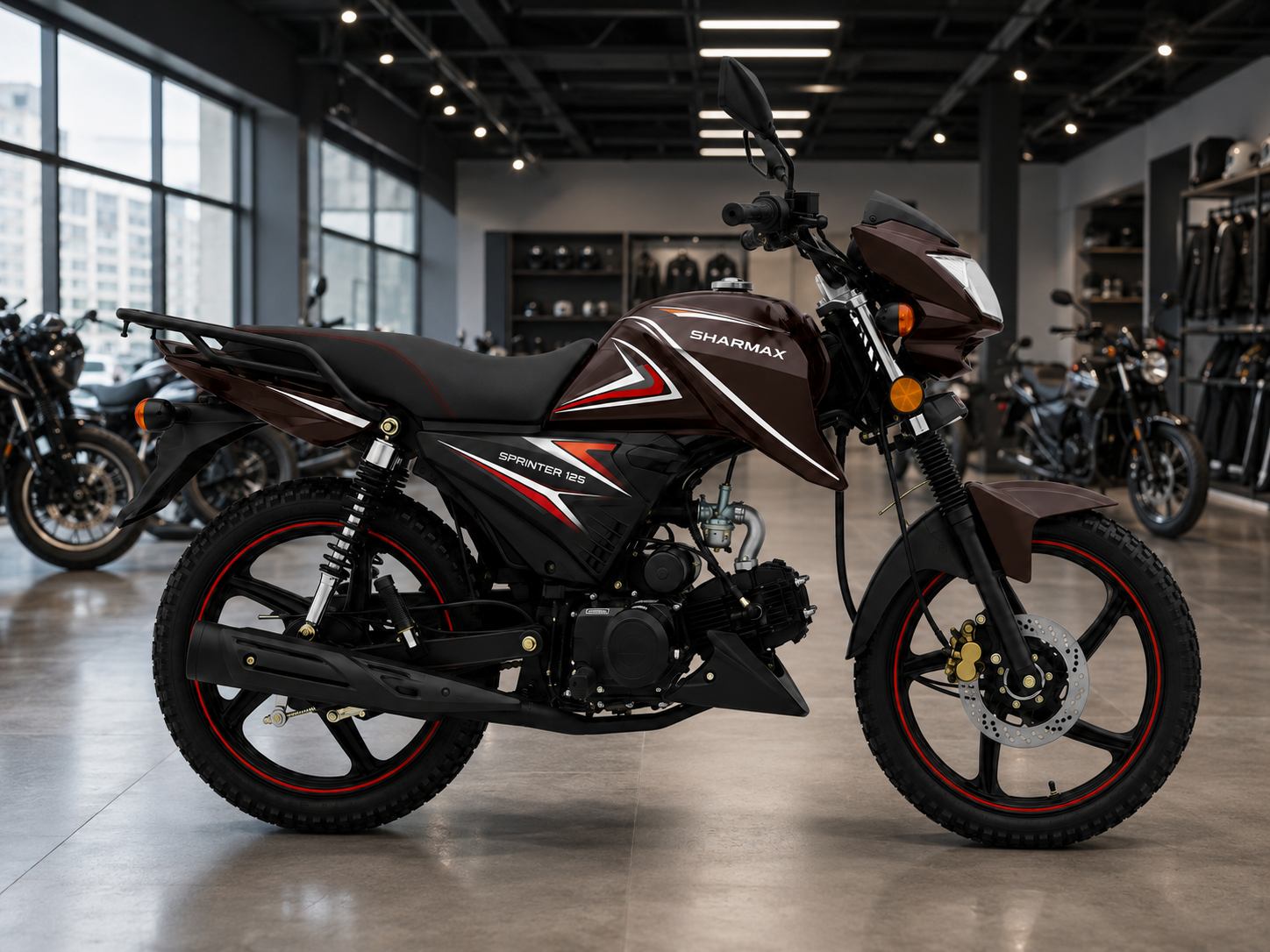 Мотоцикл SHARMAX Sprinter 125 фото 9