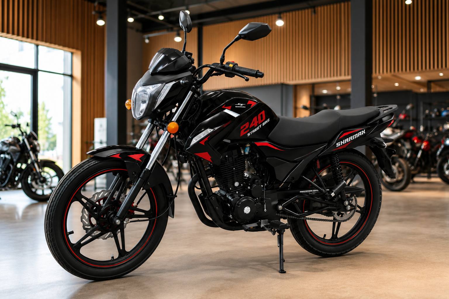 Мотоцикл SHARMAX Street Bike 240 фото 4