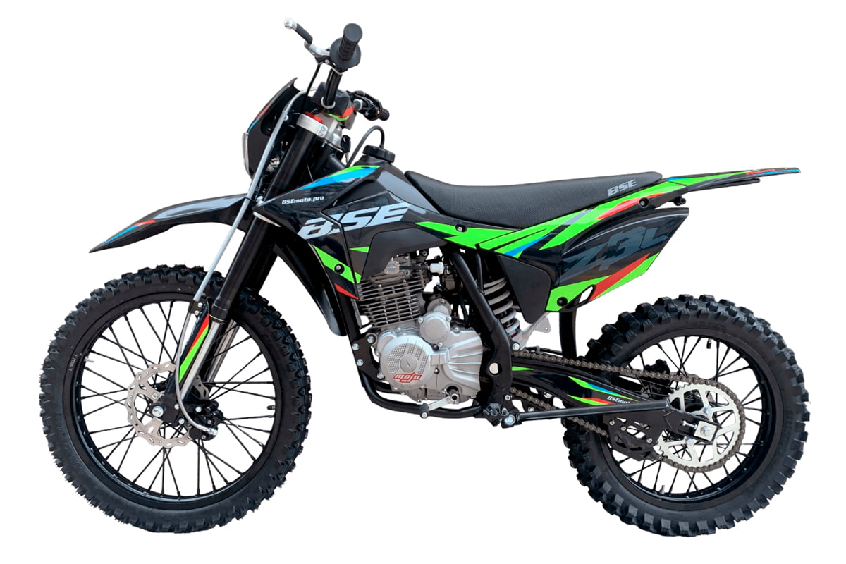 Кроссовый мотоцикл эндуро BSE Z3L Spek Green (172FMM-3A) 21/18 фото 2