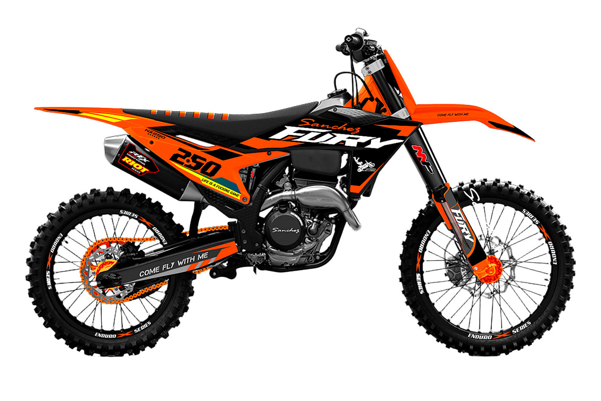 Кроссовый мотоцикл эндуро SANCHEZ Fury NX250 21/18 фото 2