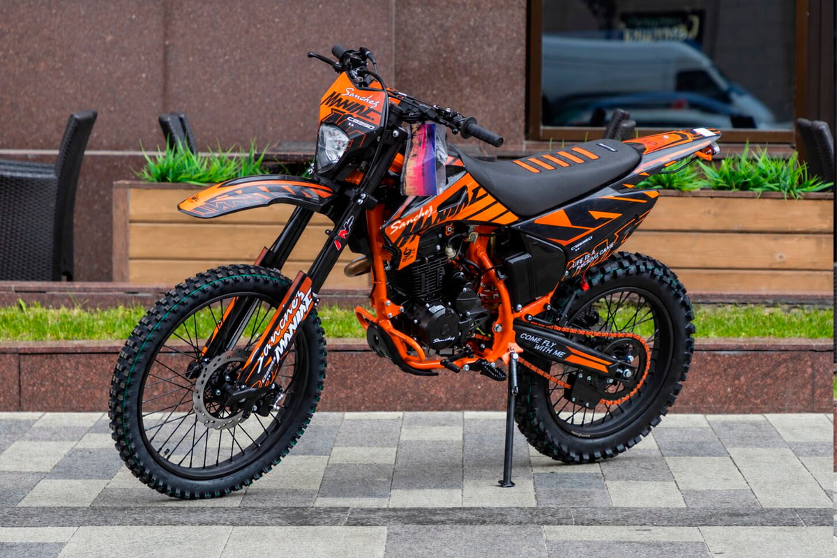 Кроссовый мотоцикл эндуро SANCHEZ Maniac CB250D 21/18 фото 1