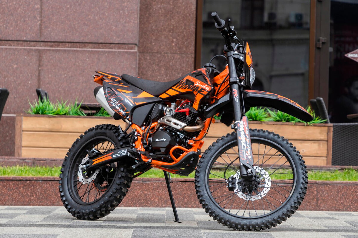 Кроссовый мотоцикл эндуро SANCHEZ Maniac CB250D 21/18 фото 2