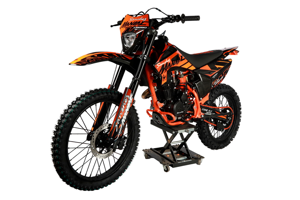 Кроссовый мотоцикл эндуро SANCHEZ Maniac CB250D 21/18 фото 5