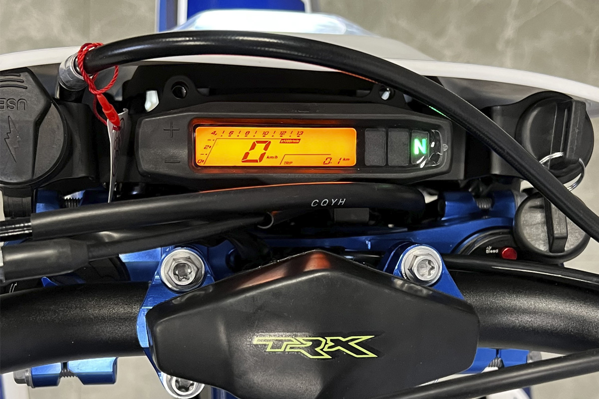 Кроссовый мотоцикл эндуро TRX REX 300 YBS 21/18 фото 2