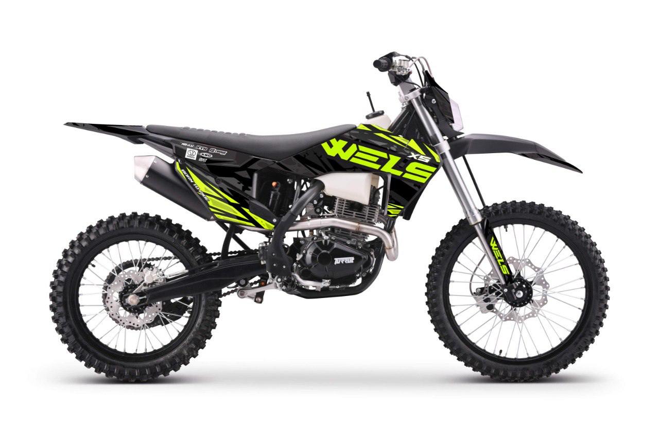 Кроссовый мотоцикл эндуро WELS X5 250 21/18 цена в Новосибирске