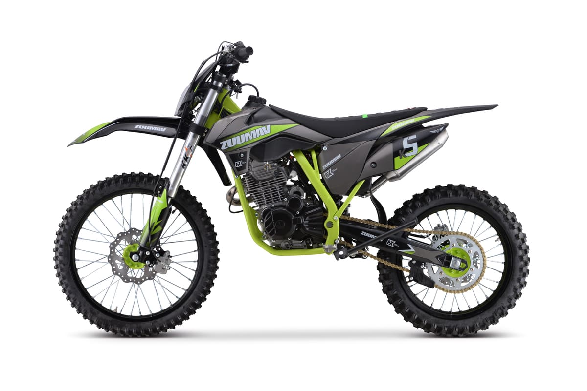 Кроссовый мотоцикл эндуро ZUUMAV FX K5 LITE 21/18 цена в Мурманске