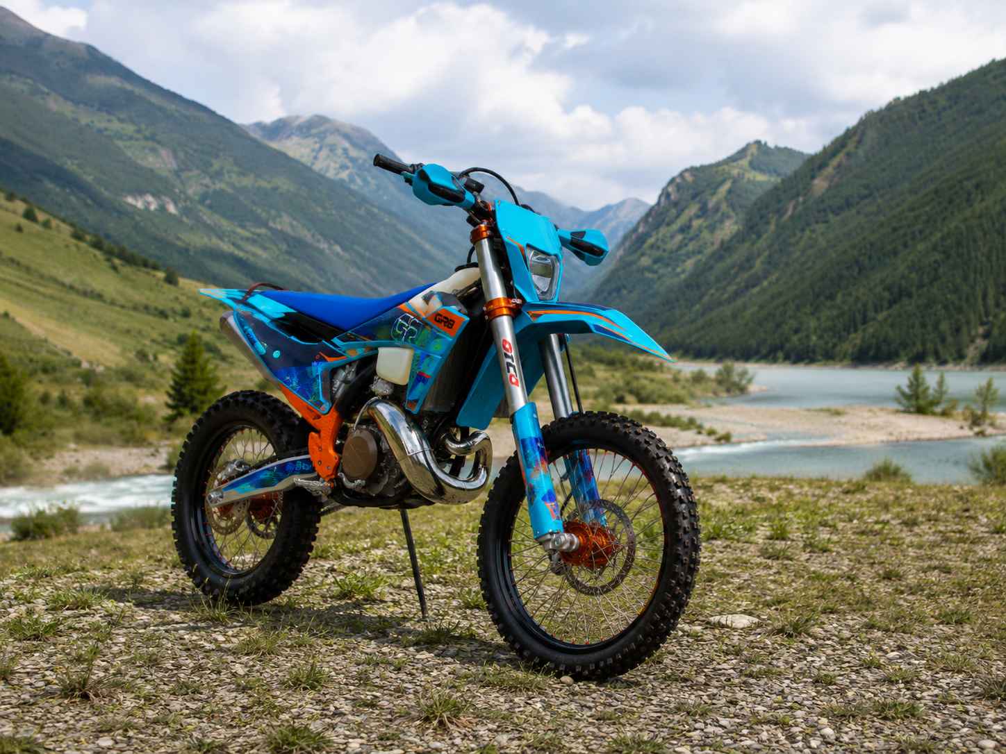 Мотоцикл GR8 T300L (2T MT-300) RR 21/18 ENDURO фото 3