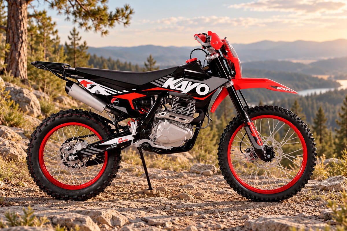 Мотоцикл KAYO K1 300 MX 21/18 ENDURO фото 3