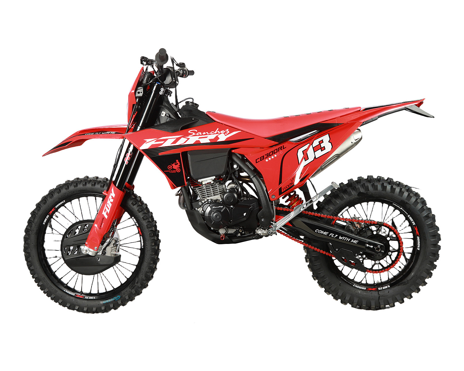 Мотоцикл SANCHEZ Fury CB300RL 21/18 ENDURO купить в Сургуте