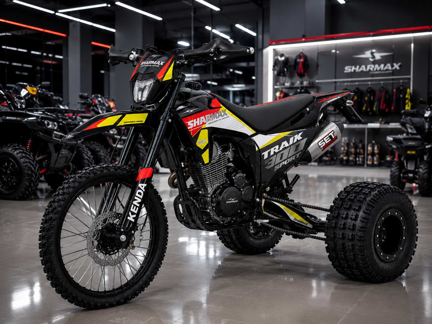 Мотоцикл SHARMAX Traik 300 Air ENDURO фото 4