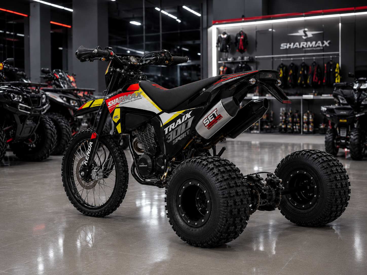 Мотоцикл SHARMAX Traik 300 Air ENDURO фото 5