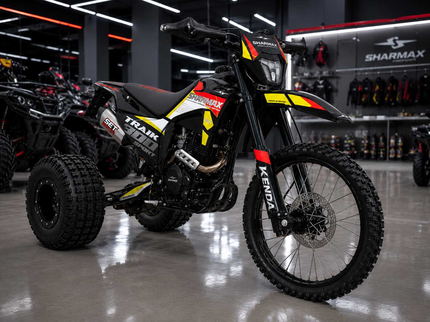 Мотоцикл SHARMAX Traik 300 Air ENDURO фото 7
