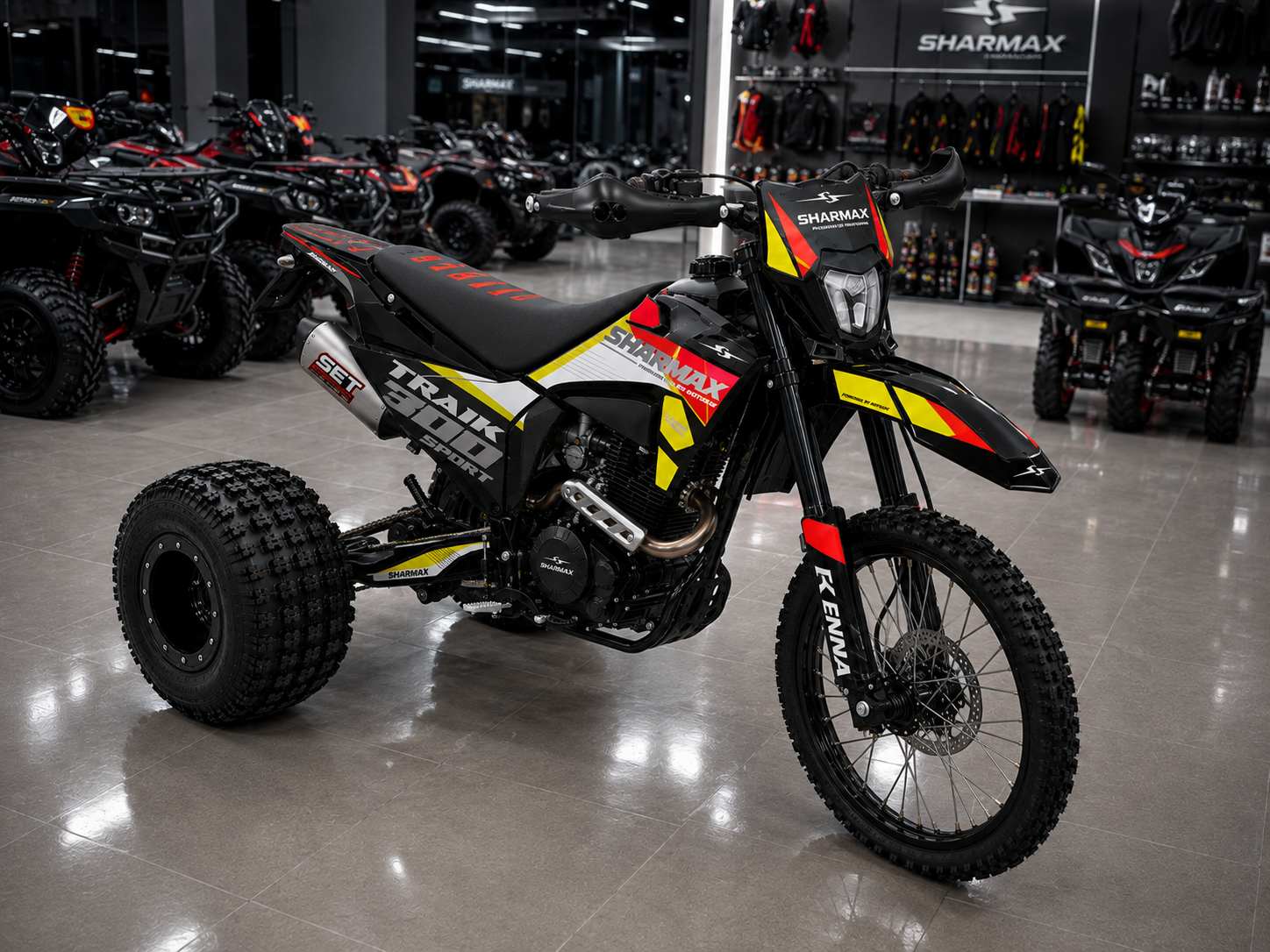 Мотоцикл SHARMAX Traik 300 Air ENDURO фото 8