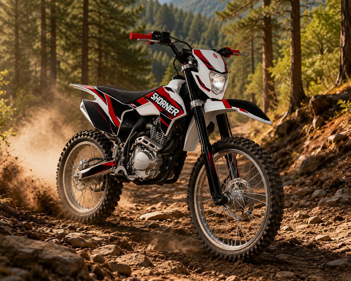 Мотоцикл SHORNER Raptor KAX1 21/18 ENDURO фото 3
