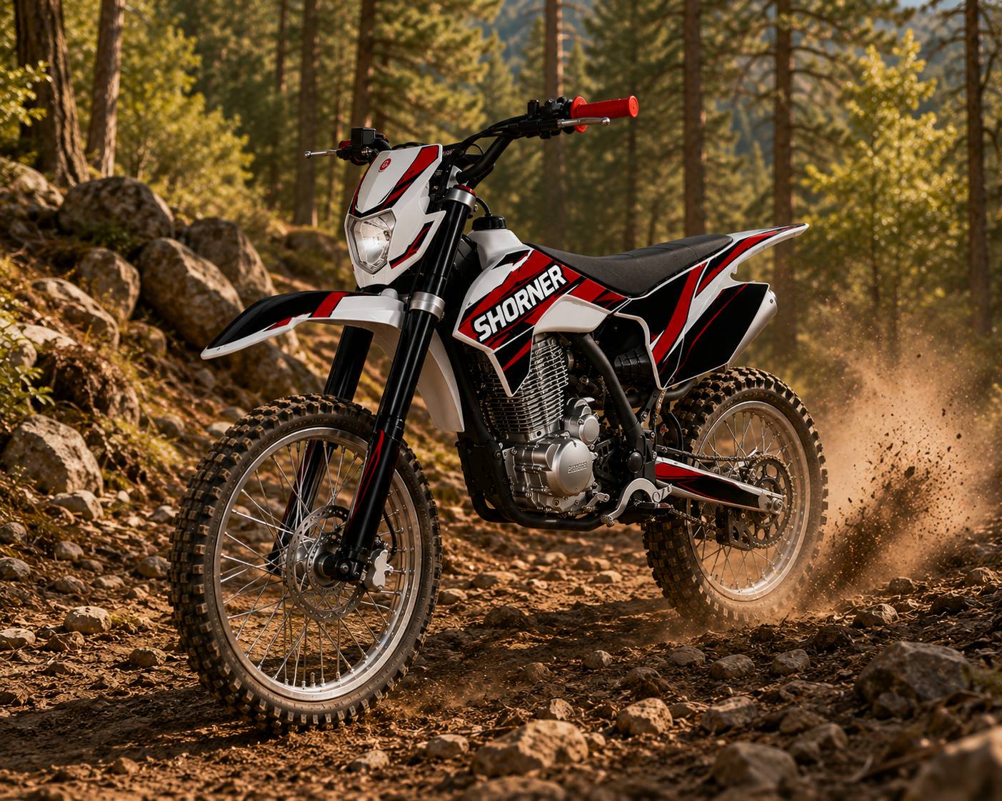 Мотоцикл SHORNER Raptor KAX1 21/18 ENDURO фото 4