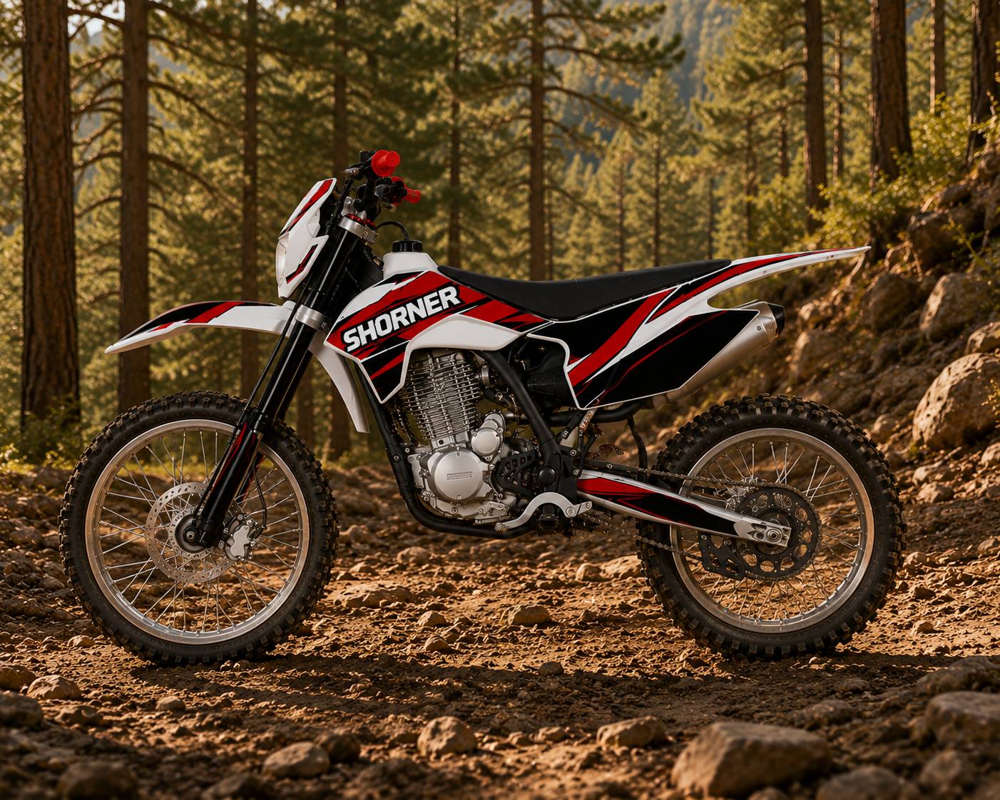 Мотоцикл SHORNER Raptor KAX1 21/18 ENDURO фото 6