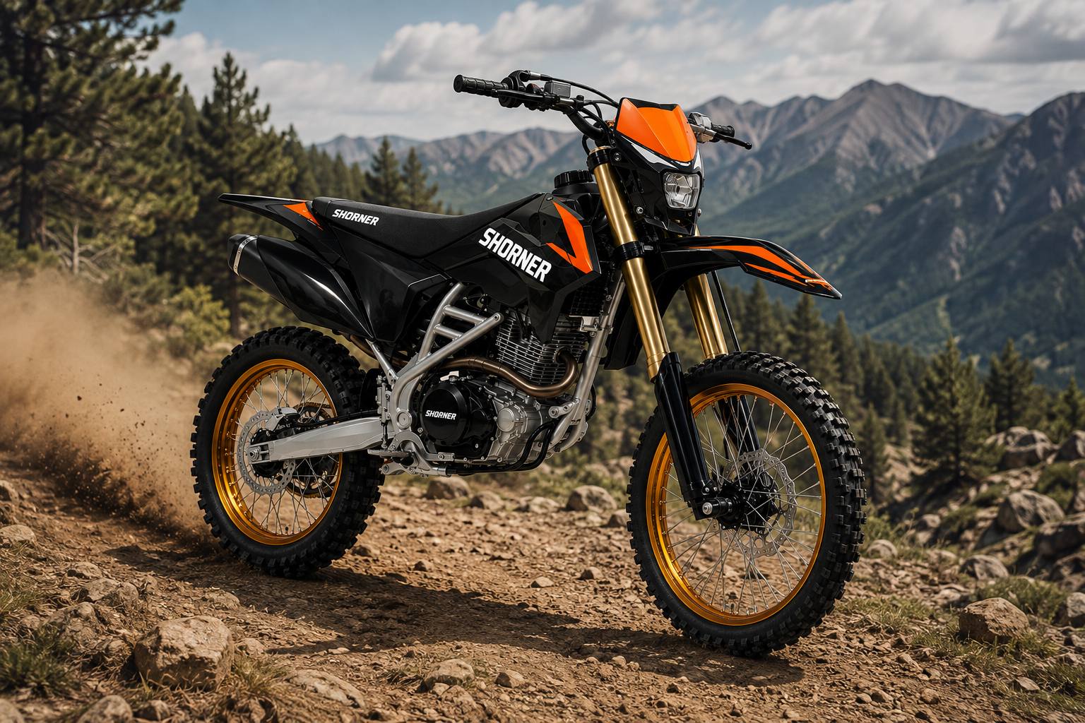 Мотоцикл SHORNER Raptor K4 ZX 19/16 ENDURO фото 3