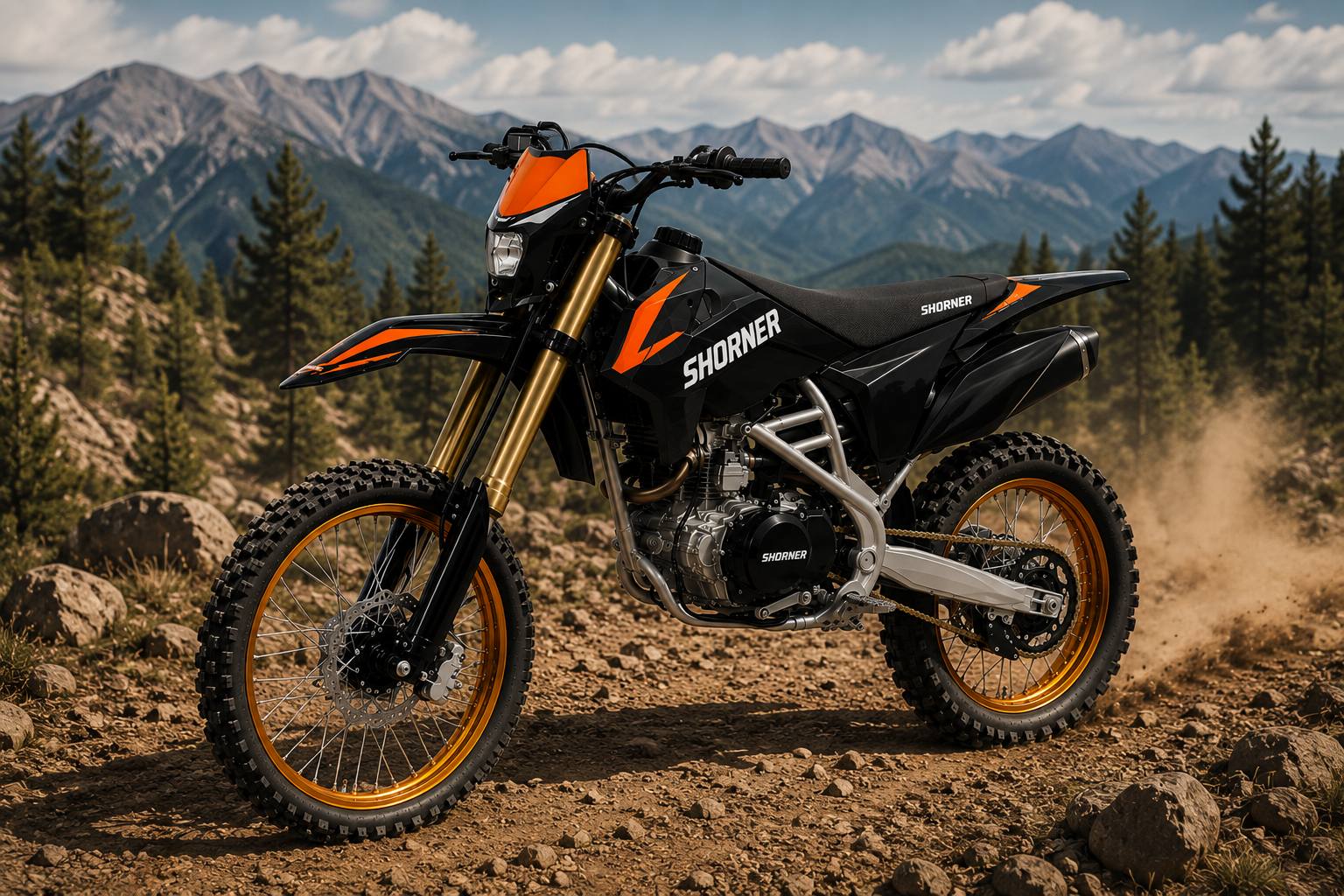 Мотоцикл SHORNER Raptor K4 ZX 19/16 ENDURO фото 4