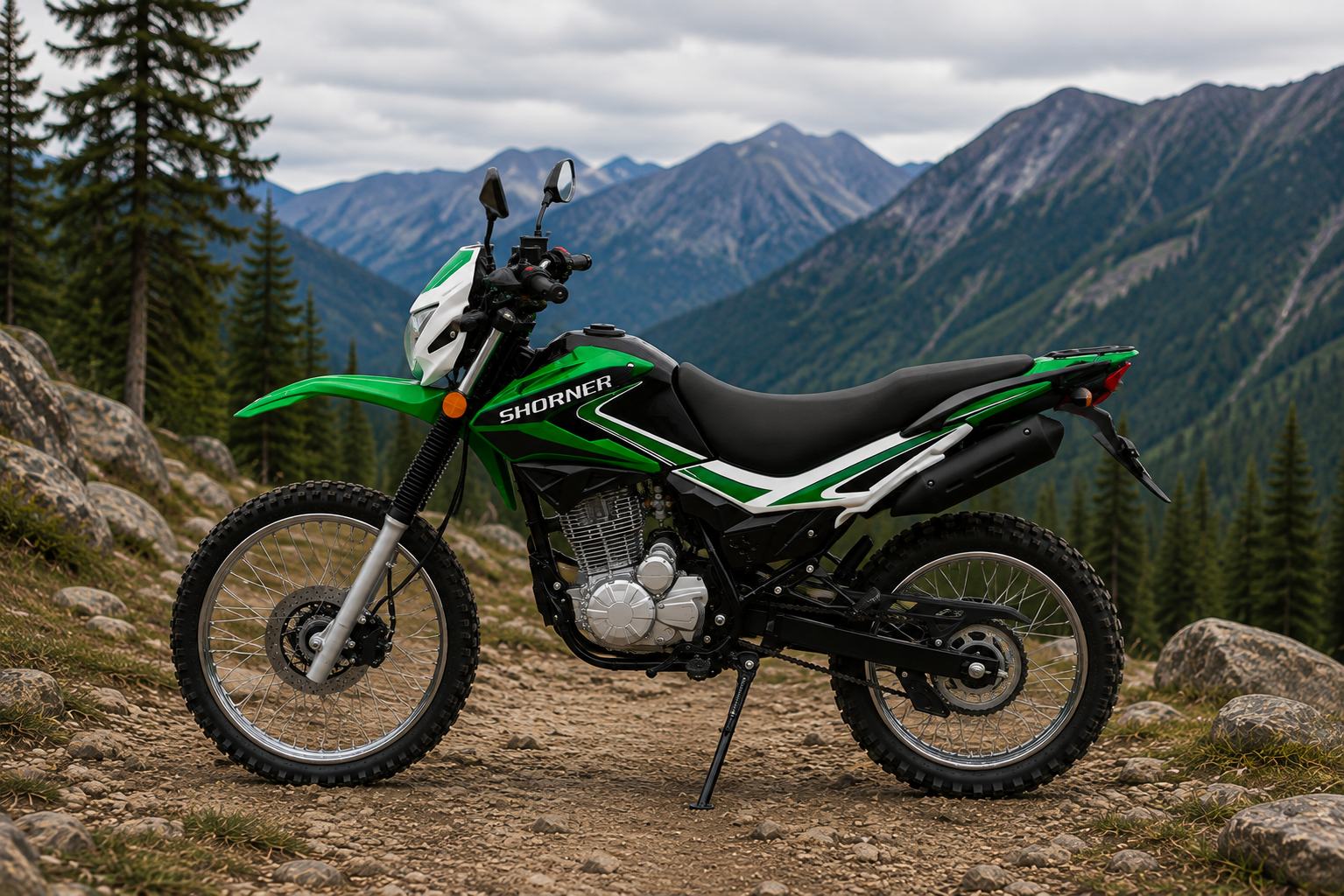 Мотоцикл SHORNER Raptor RMX200 19/16 ENDURO фото 6