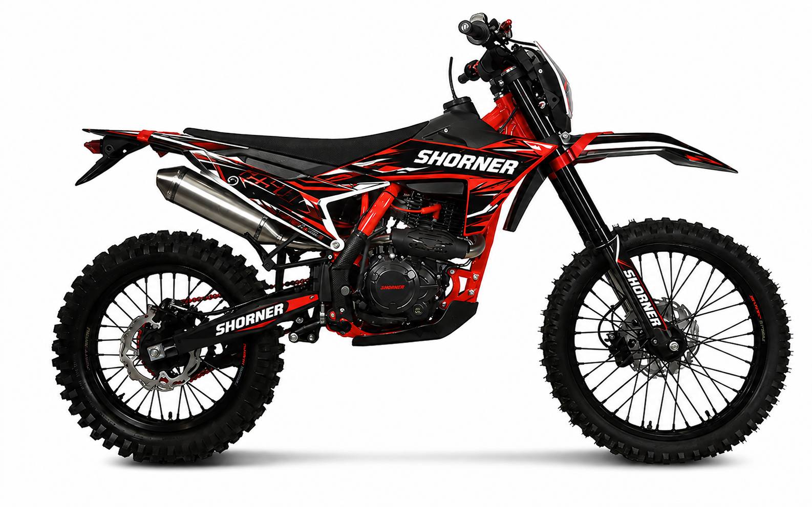 Мотоцикл SHORNER Raptor Super PX 250 21/18 ENDURO купить в Новосибирске
