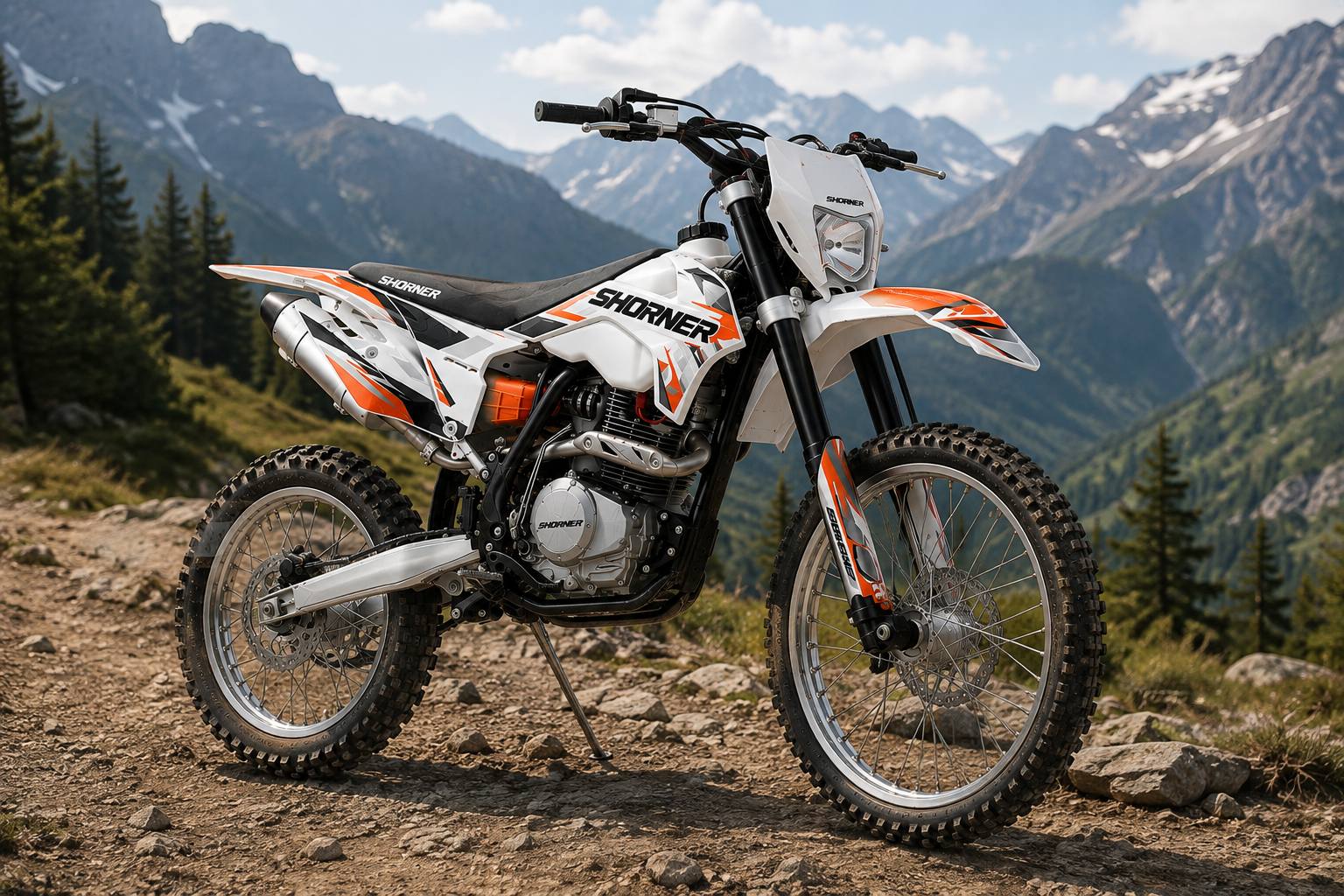 Мотоцикл SHORNER Raptor BSX2 21/18 ENDURO фото 3