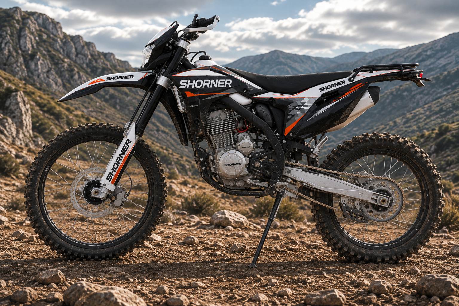 Мотоцикл SHORNER Raptor Z6 BSX 21/18 ENDURO фото 6
