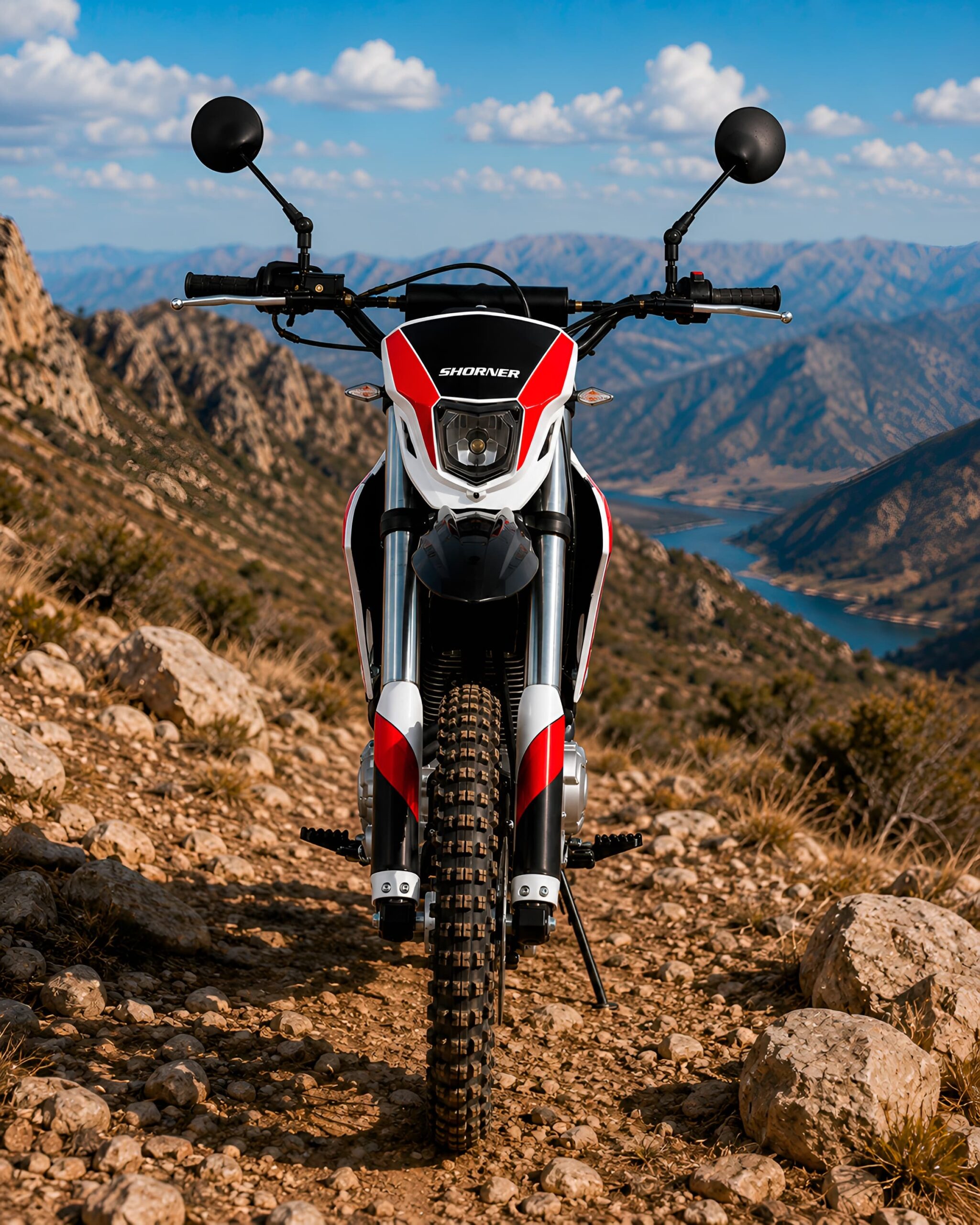 Мотоцикл кроссовый эндуро SHORNER Raptor CG150-A RMX 19/16 фото 5