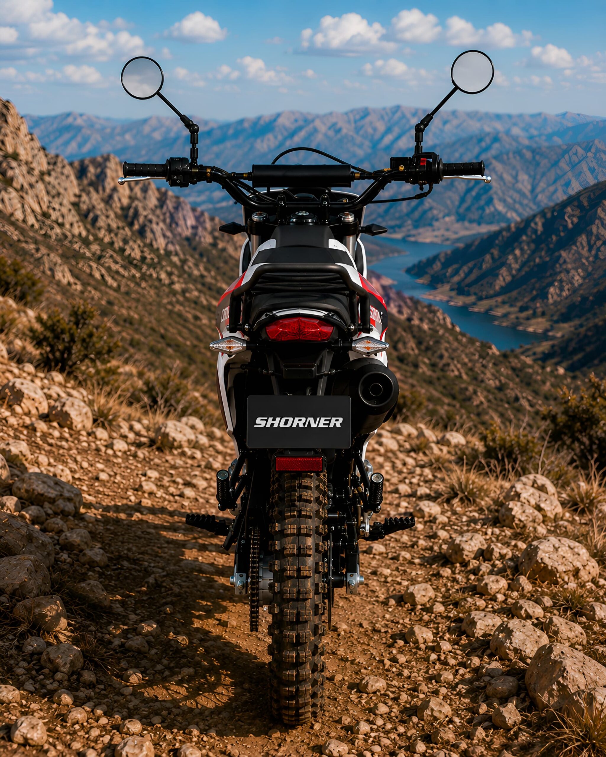 Мотоцикл кроссовый эндуро SHORNER Raptor CG150-A RMX 19/16 фото 6