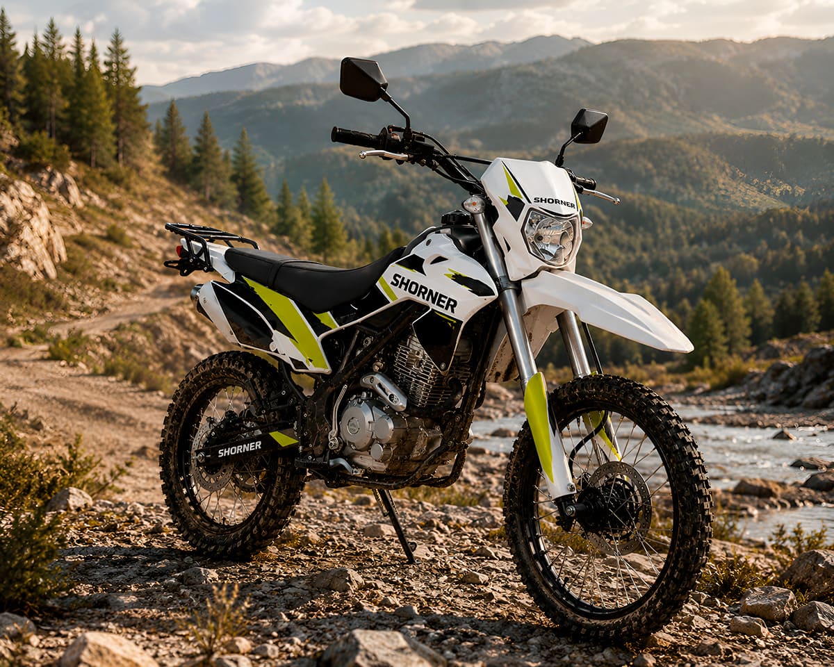 Мотоцикл кроссовый эндуро SHORNER Raptor IX 19/16 фото 4