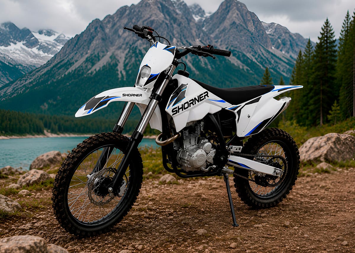 Мотоцикл кроссовый эндуро SHORNER Raptor R5S ROX 19/16 фото 3
